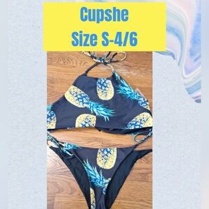 Cuoshe Bikini Set Size as 4-6, Barely Worn